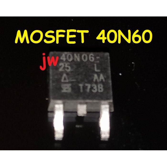 JWS01 SUD40N06 25L 40N06 SMD Transistor N Channel