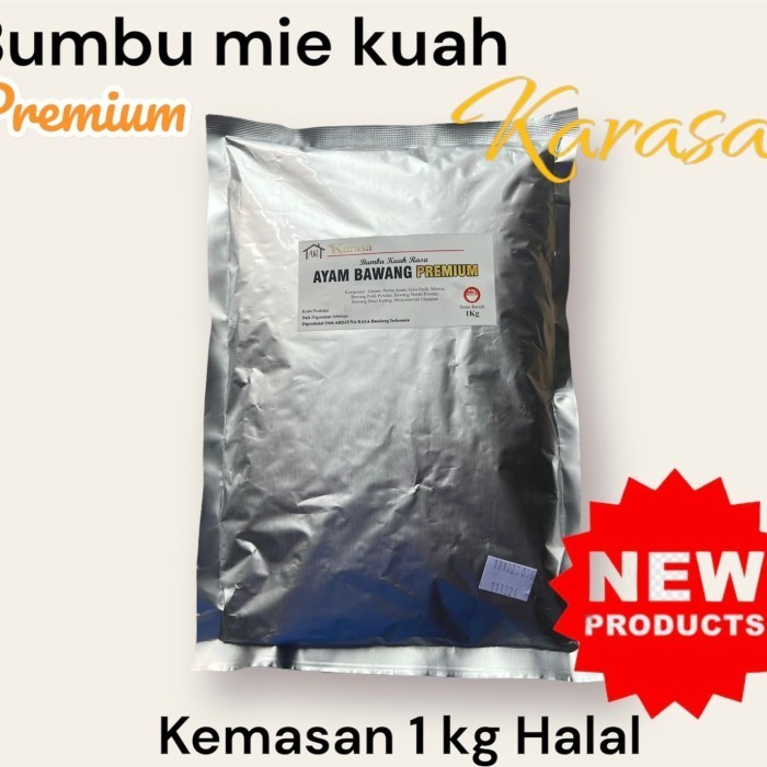 

BUMBU MIE KUAH RASA AYAM BAWANG KEMASAN 1 KG