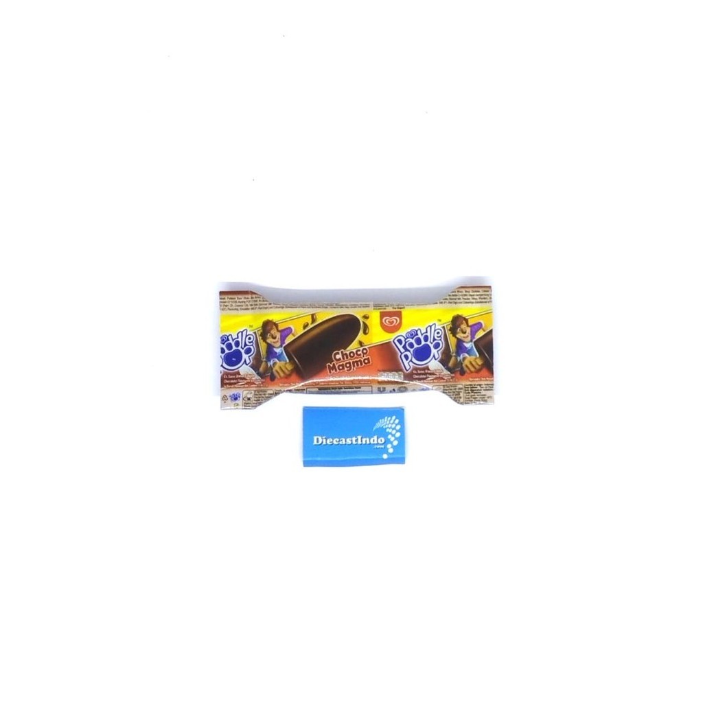 Magnet Kulkas Miniatur Ice Cream Paddle Pop Kualitas TOP DI JAMIN  - Choco Magma