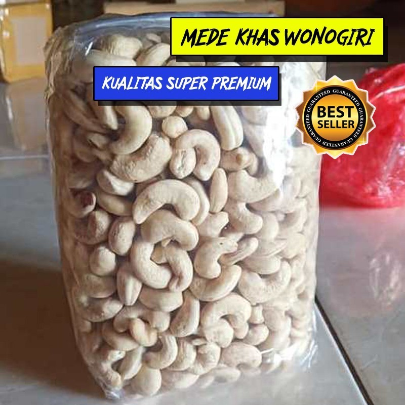 

KACANG MEDE/METE MENTAH SUPER - NETTO 1 KG || KHAS WONOGIRI