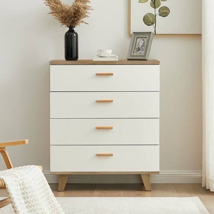 Meja Nakas Minimalis Kamar Tidur 4 Laci Minimalis