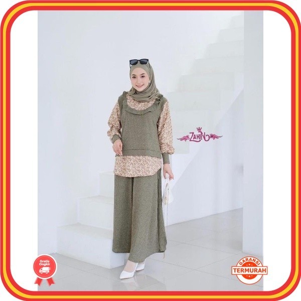 Bawahan Fashion Remaja Kekinian Modern Model Terbaru 2024 Korean Style Unik / serena one set rok 100