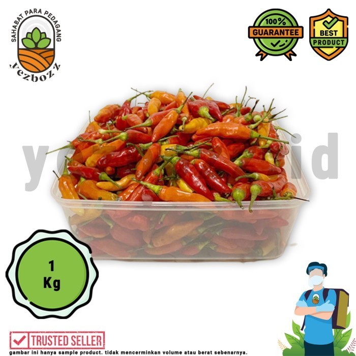

Cabai Rawit / Cabe Rawit Merah per 1000 gram 1Kg
