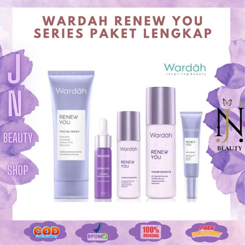 WARDAH RENEW YOU SERIES PAKET LENGKAP