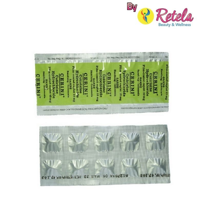 CERINI 10MG 1 STRIP 10 TABLET