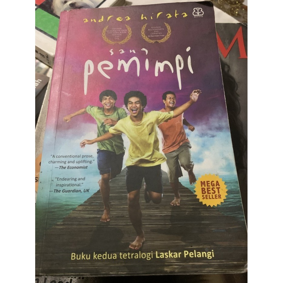 ORIGINAL NOVEL SANG PEMIMPI ANDREA HIRATA BUKU BKN DVD