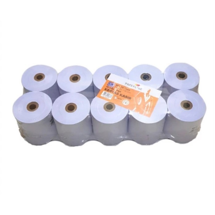 

Paperline Kertas Telstruk / Kertas Kasir 1 Ply 75x65 (Isi 10 Rol)
