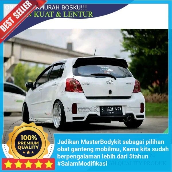 AKSESORIS BEMPER MOBIL BODYKIT TOYOTA YARIS 2011-2013 Original