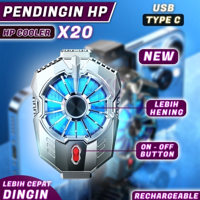 Pendingin Hp Kipas USB Murah Cooler Fan Gaming