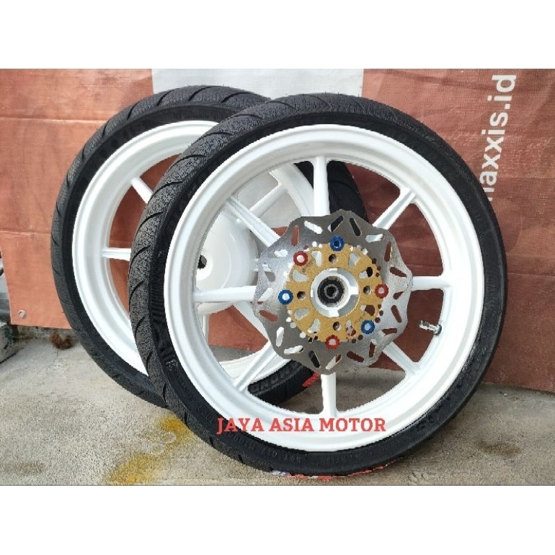 VELG RACING ROSSI RING 14 PLUS BAN MAXXIS DIAMOND MIO SPORTY SMILE NOUVO FINO MIO M3 MIO GEAR MIO Z 