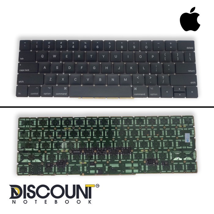 Keyboard Laptop Macbook A1706 - BLACK