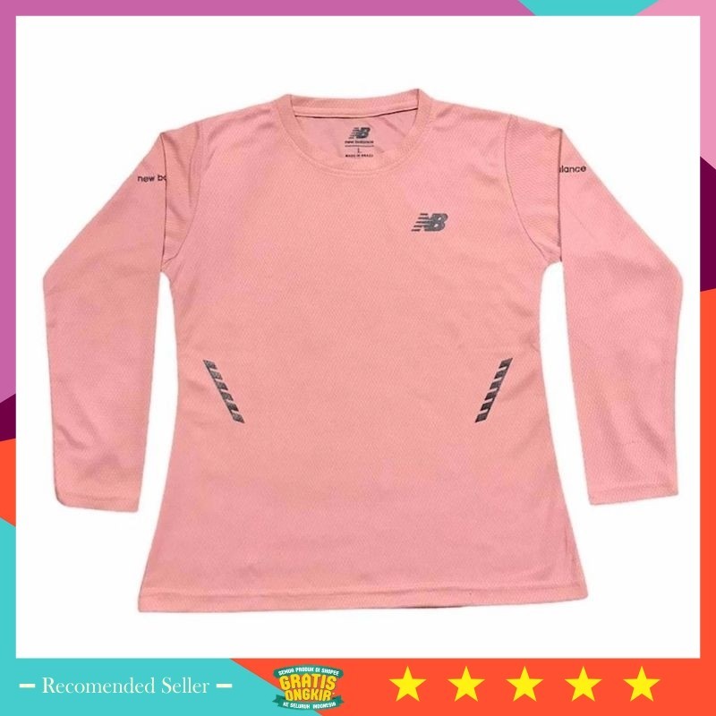 Baju Olahraga Murah FItnes Zumba Gym Keren Kekinian / [PJG.CEWEK] Kaos Olahraga Wanita Lengan Panjan