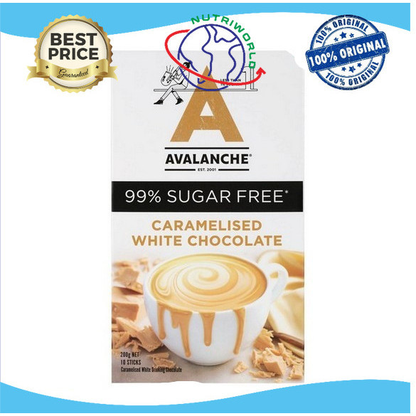 

Avalanche 99% Sugar Free Caramelised White Chocolate 10 pack