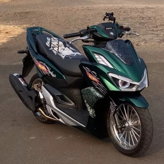 

STRIPING STIKER VARIO LED NEW 160 TRANSPARAN HOT WHEELS API Motorcycle