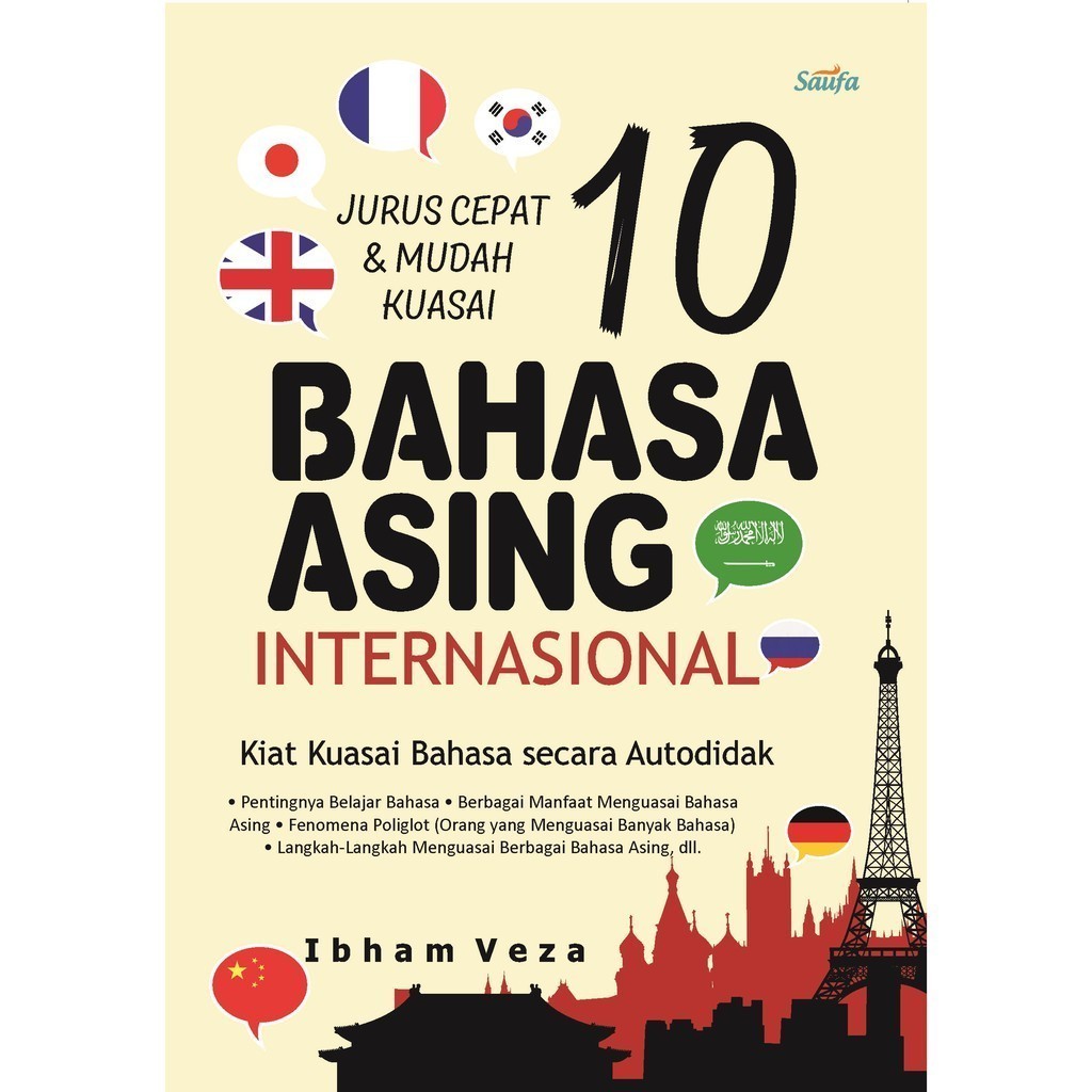 Jurus Cepat dan Mudah Kuasai 10 Bahasa Asing Internasional