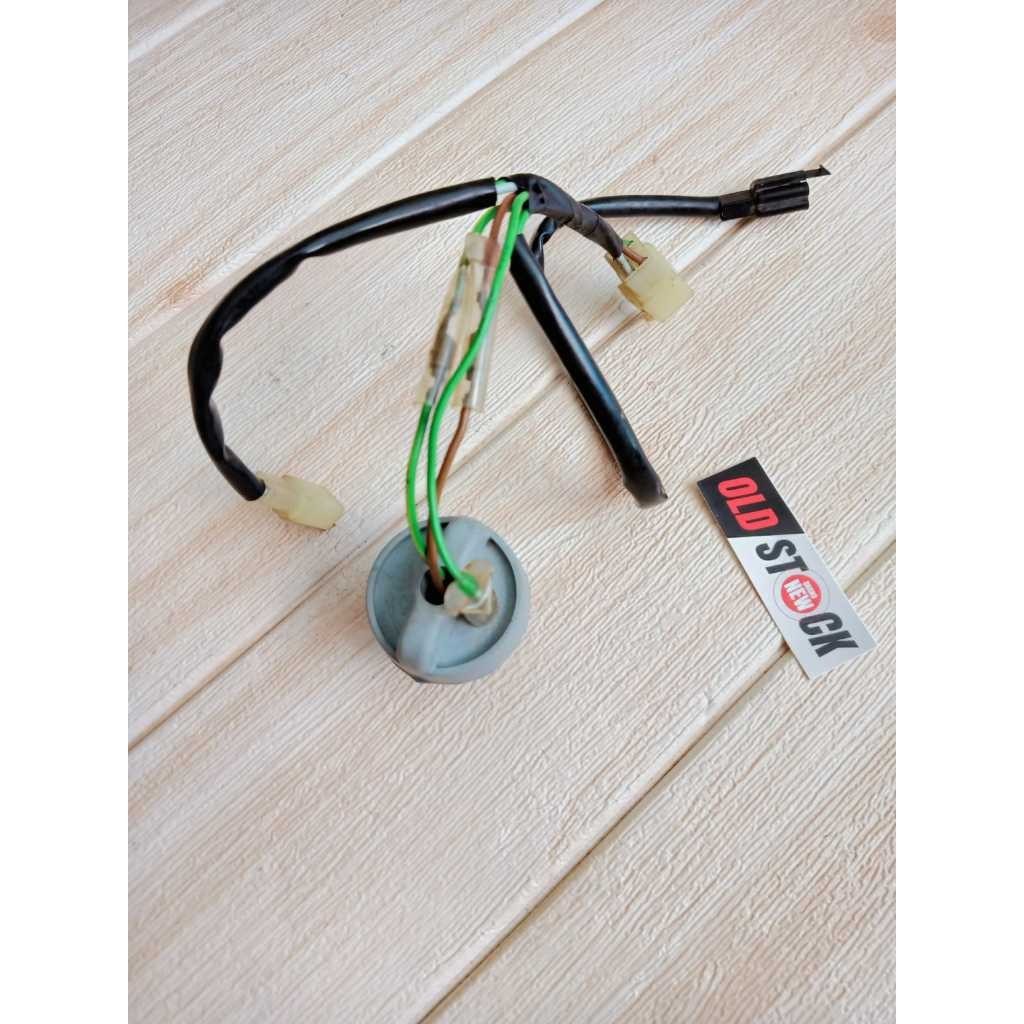 FITING SOKET LAMPU BELAKANG STOPLAMP SET ORIGINAL HONDA GL-PRO GL-MAX PARTS/COD