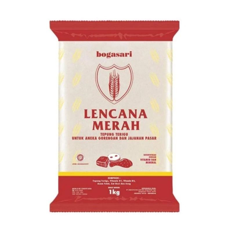 

1kg Bogasari Lencana Merah Eco