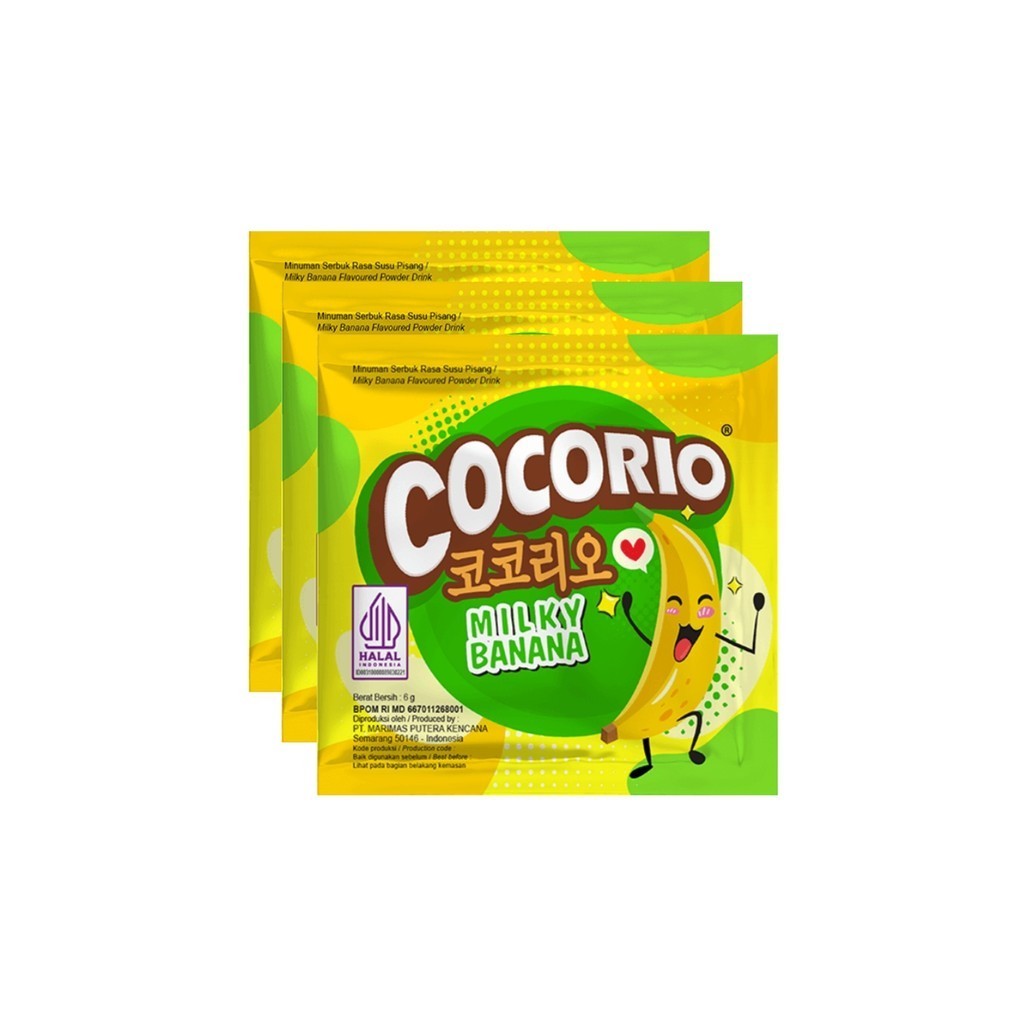 

Cocorio Milky Banana Kemasan Sachet M76