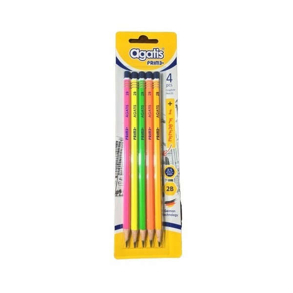 

AGATIS 2B PRIME BLISTER SET5 NEON + YELLOW
