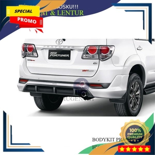 AKSESORIS BEMPER MOBIL BODYKIT FORTUNER 2014 TRD STYLE