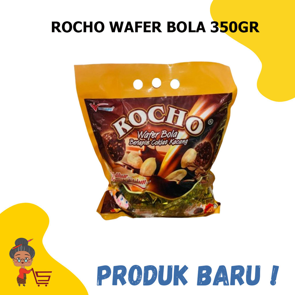 

ROCHO WAFER BOLA 350GR / ROCHO WAFER BOLA / ROCHO WAFER / ROKARI WAFER / ROKARI