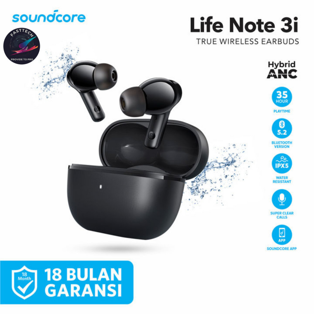 TWS Anker Soundcore Life Note 3i Garansi RESMI