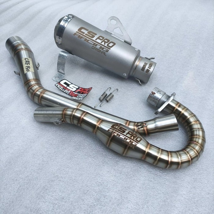 Knalpot CS PRO Racing pnp Honda CRF 150 KLX DTRACKER WR155 - crf 150 CS PRO
