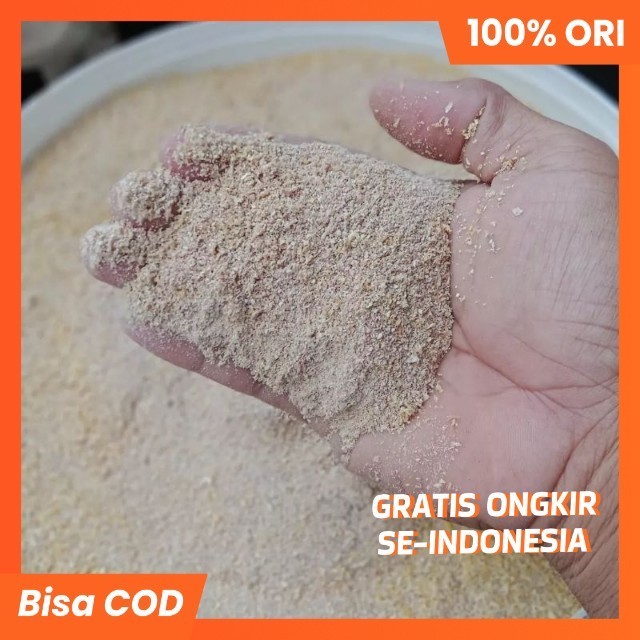 Grit Tepung Cangkang Telur Ayam Super 100% Murni Tanpa Campuran Sumber Kalsium Alami Pertanian Organ