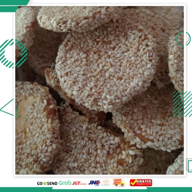 

Paling Murah 250 gram biskuit wijen jajanan jadul