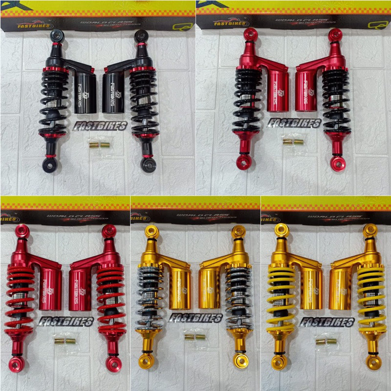 Shock Shockbreaker Tabung Atas Model YSS Fastbikes Bebek Universal Jupiter Z , Vega , RX King ,Tiger