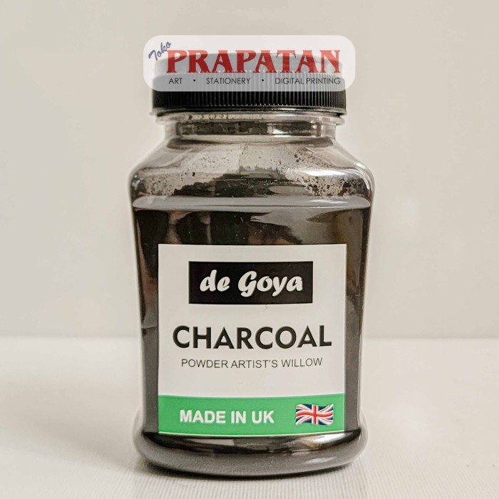 

De Goya Charcoal Powder Artists Willow 80gr | Bubuk Arang -YY41