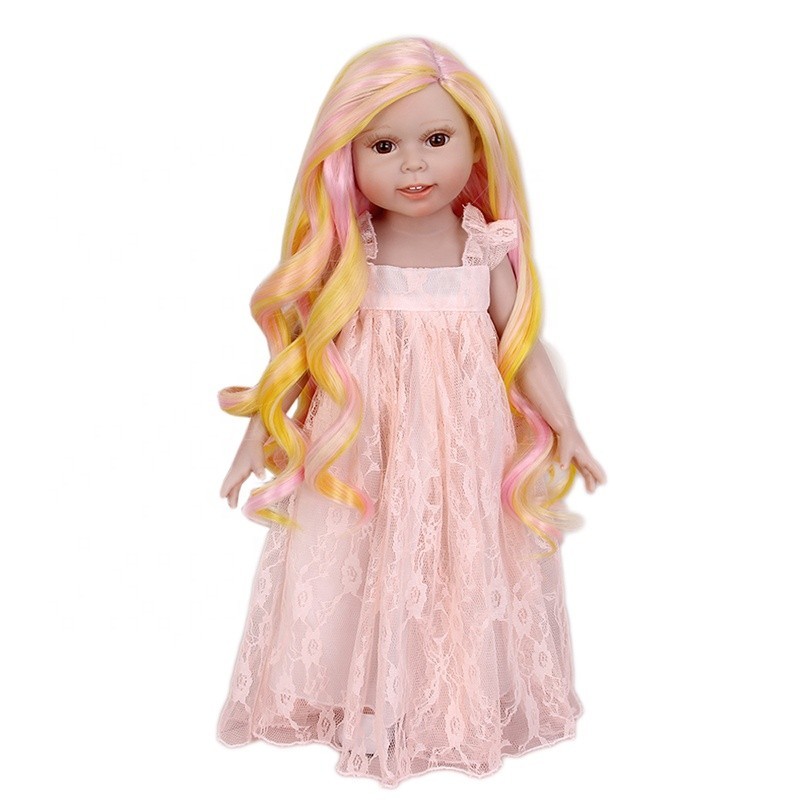 STFantasy Wig Fashion Grosir Murah Boneka Blythe Wig Rambut DIY untuk Boneka Amerika 18"
