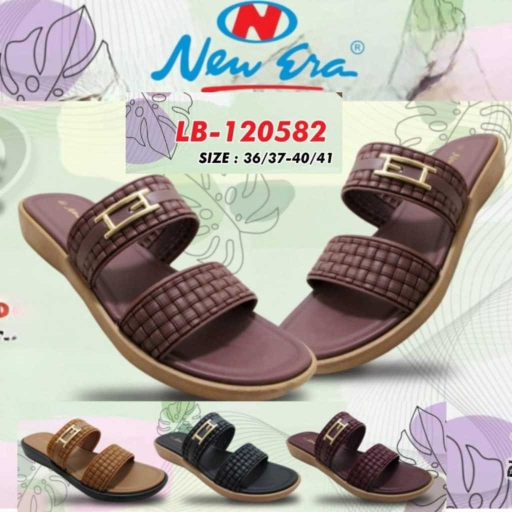 sogo NEW ERA LB E 120562 ,LB 120572 & LB 120582 Sandal Casual lady's Ring Sandal Jepit Sandal Slop K