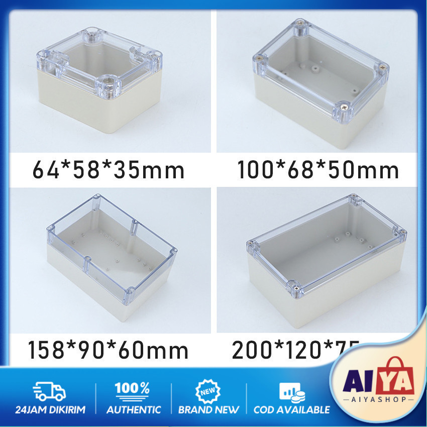 Kotak Box Panel Listrik IP65 Outdoor Waterproof ABS Plastik