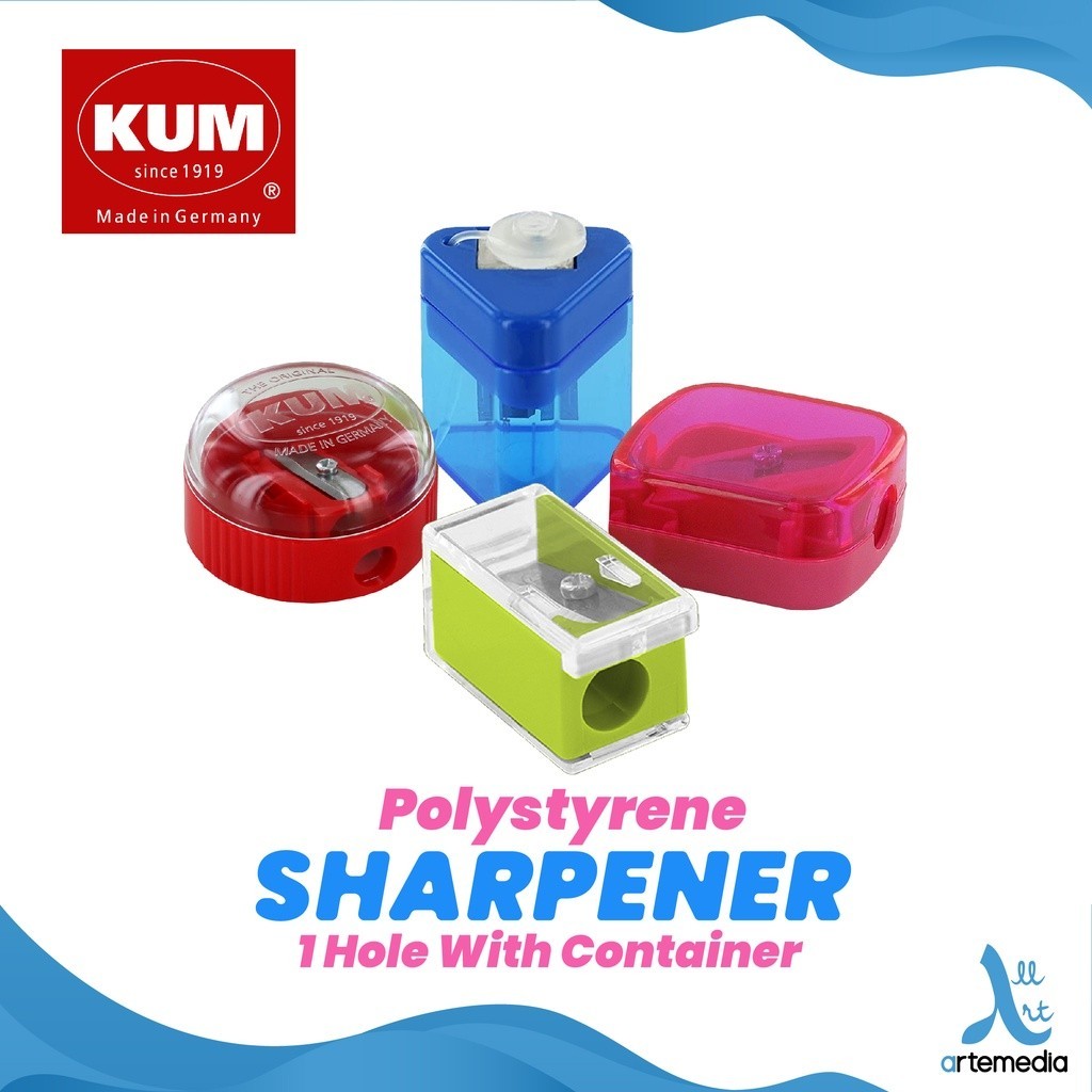 

KUM Sharpener Polystyrene 1 Hole Container Rautan Pensil