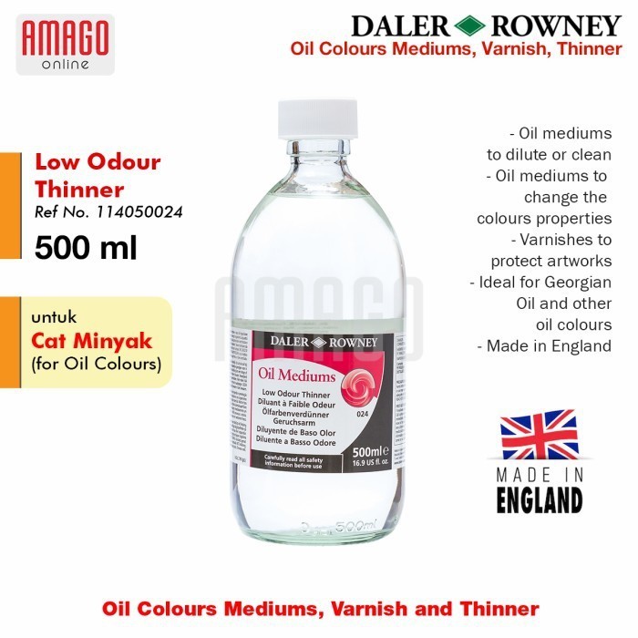 

DALER-ROWNEY - Low Odour Thinner 500 ml - 114050024