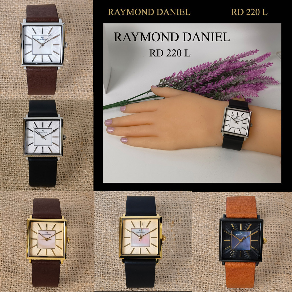 RAYMOND DANIEL RD 220 Jam Tangan Wanita Kulit Original Garansi 1Tahun
