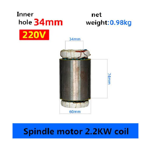 Coil Spindle 2.2KW ( Replacement Sperapart spindle Motor )