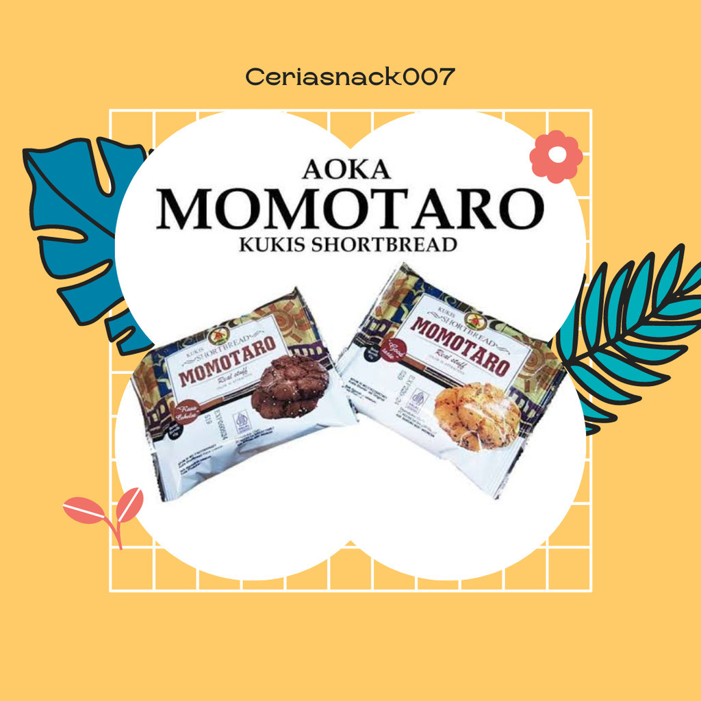 

Kukis Aoka Momotaro Shortbeard Cookies 45gr