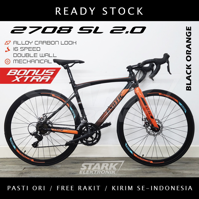 Exotic 2708 SL 2.0 Roadbike 700C Sepeda Balap