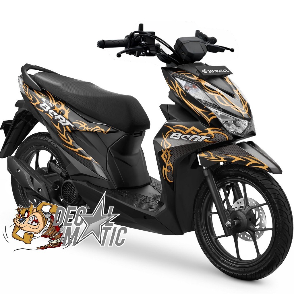 Stiker Full Body Beat Street Decal full body motor Beat Street FI EPS / Beat Street Deluxe - Tribal