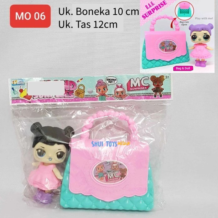 Mainan Tas + Boneka LOL MO 06 / Mainan LOL Suprise