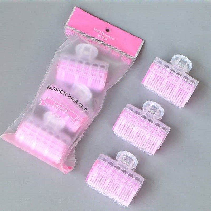 Roll Rambut Capit /Roll Poni Jepit / Roll Rambut Keriting Model Capit /Roll Rambut Capit 1 SET Isi 3