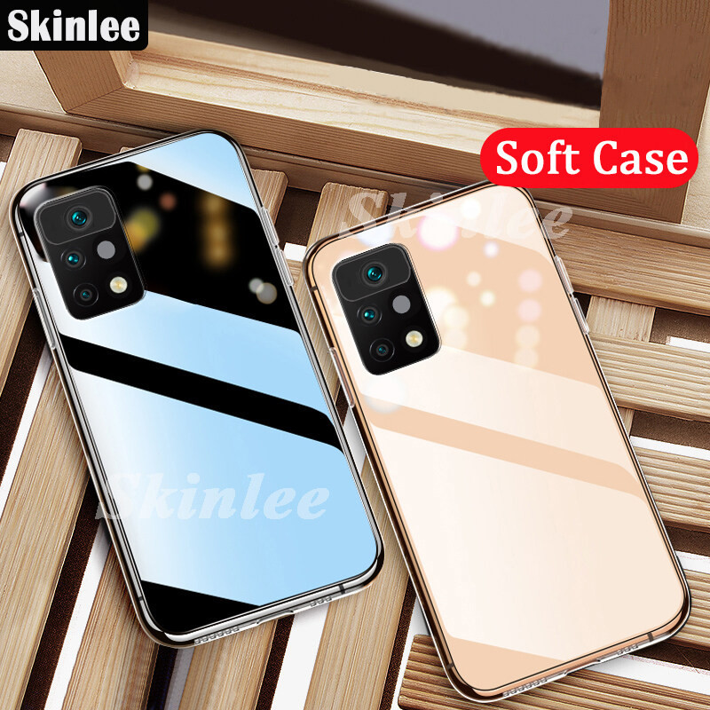 2pcs Skinlee Phone Case Umidigi A11 A7 Pro Max Soft Case Transparent Anti-oxidation Clear Casing for