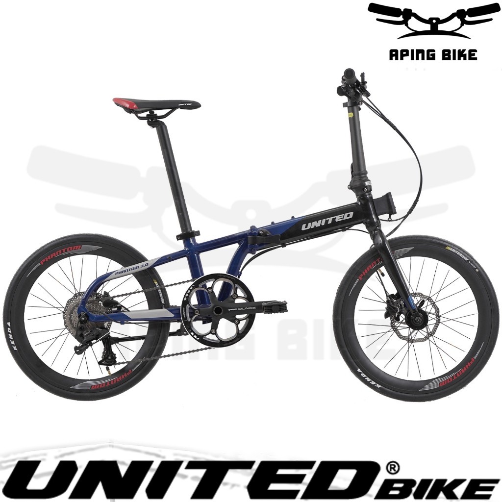 promo terbaru Sepeda United Phantom 3.0 20" Sepeda Lipat Dewasa Folding Bike 20 inch