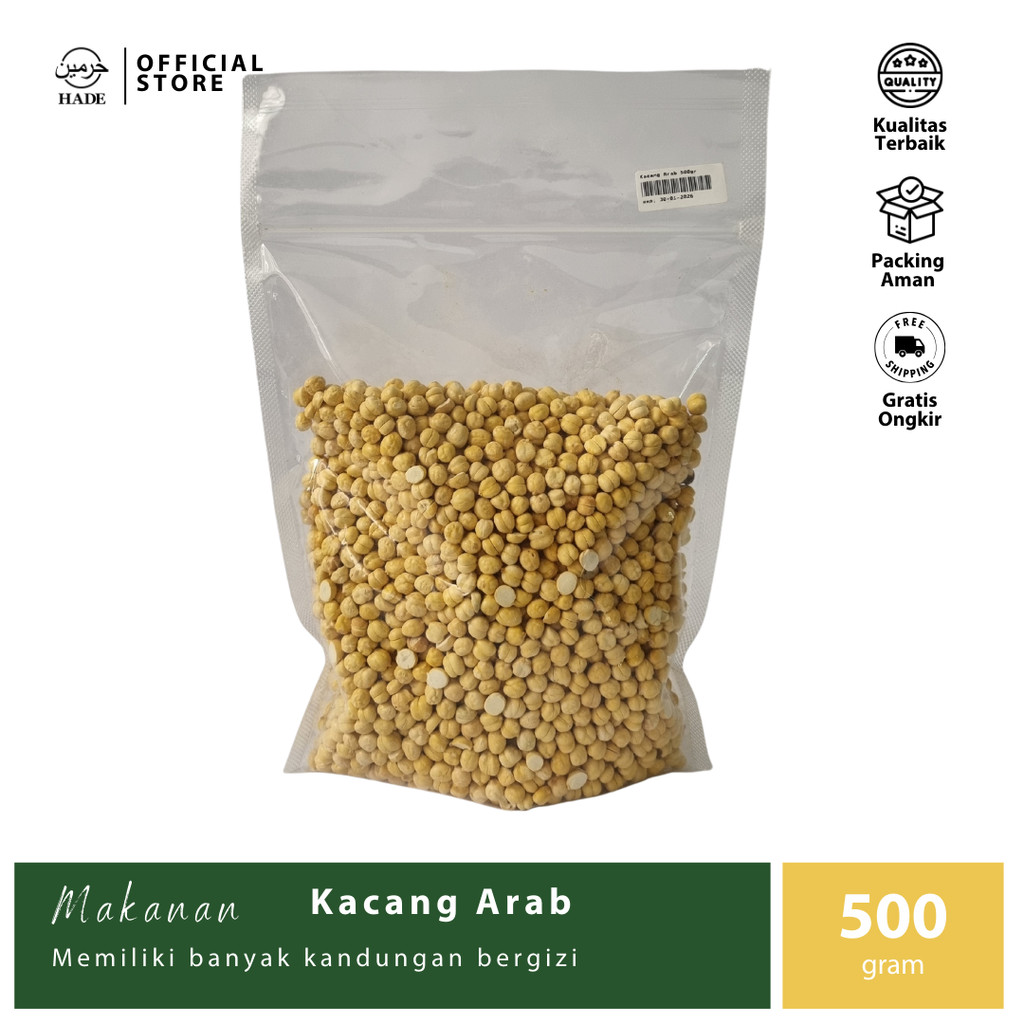 

Haromain Dates - Kacang Arab - 500gr