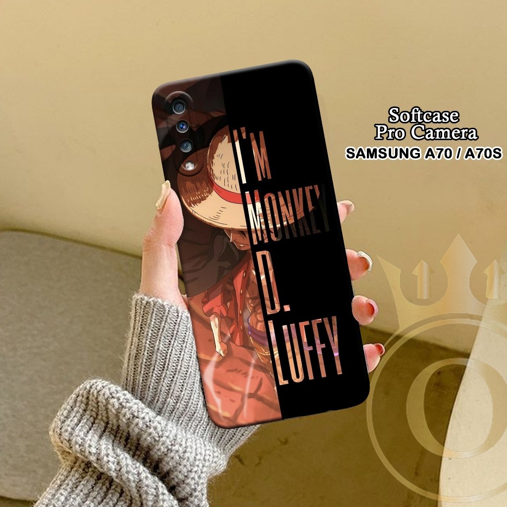 Softcase Samsung Galaxy A70/A70s - ORORA - Casing Samsung A70/A70s - Motif case Anime - Samsung - So