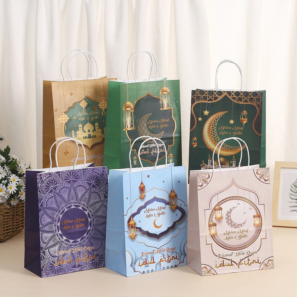 

[ECER] Paperbag Eid Mubarak/ Tas Paperbag Lebaran Idul Fitri Ramadhan Kareem/Hampers Lebaran/ Goodiebag Idul Fitri