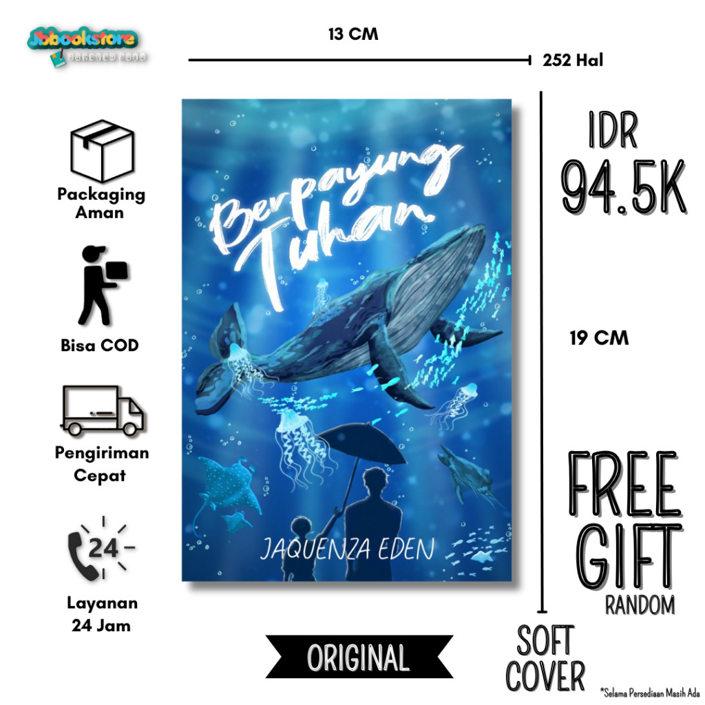 Novel Berpayung Tuhan - Jaquenza Eden - akad