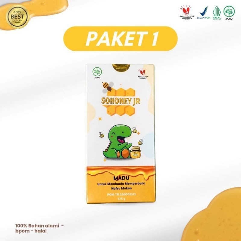 

Sohoney Jr Original Multivitamin Penambah Nafsu Makan Anak Tanpa Efek Samping